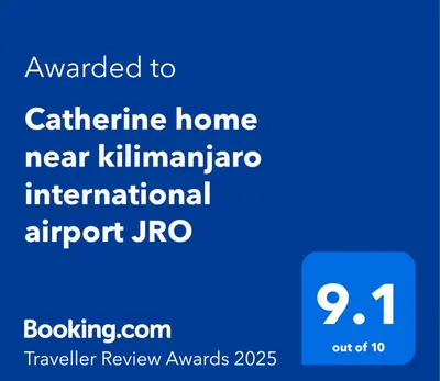 a screenshot of a cell phone with the text wanted to cateline home near at Catherine home near kilimanjaro international airport JRO in Moshi
