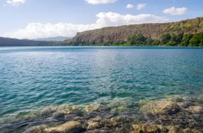 a view of a large body of water at Kilimanjaro Budget Lodge in Msaranga