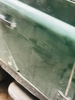 a blurry picture of a train speeding by at Bethlehem home in Arusha