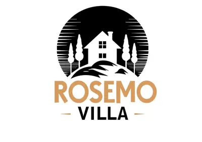 a logo for a house in the middle of the night at Rosemo villa in Nduruma Chini