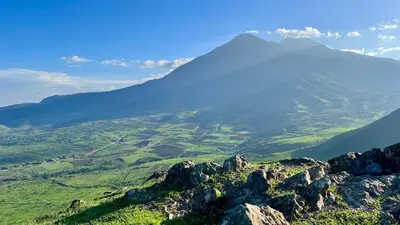 a view from the top of a mountain at Maasai Sacred Site - Africa Amini Life in Ngare Nanyuki